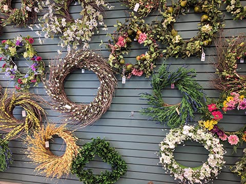 spring indoor wreaths